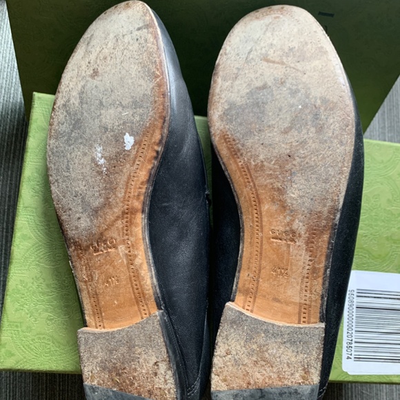 Gucci Jordaan Leather Loafers main image 7